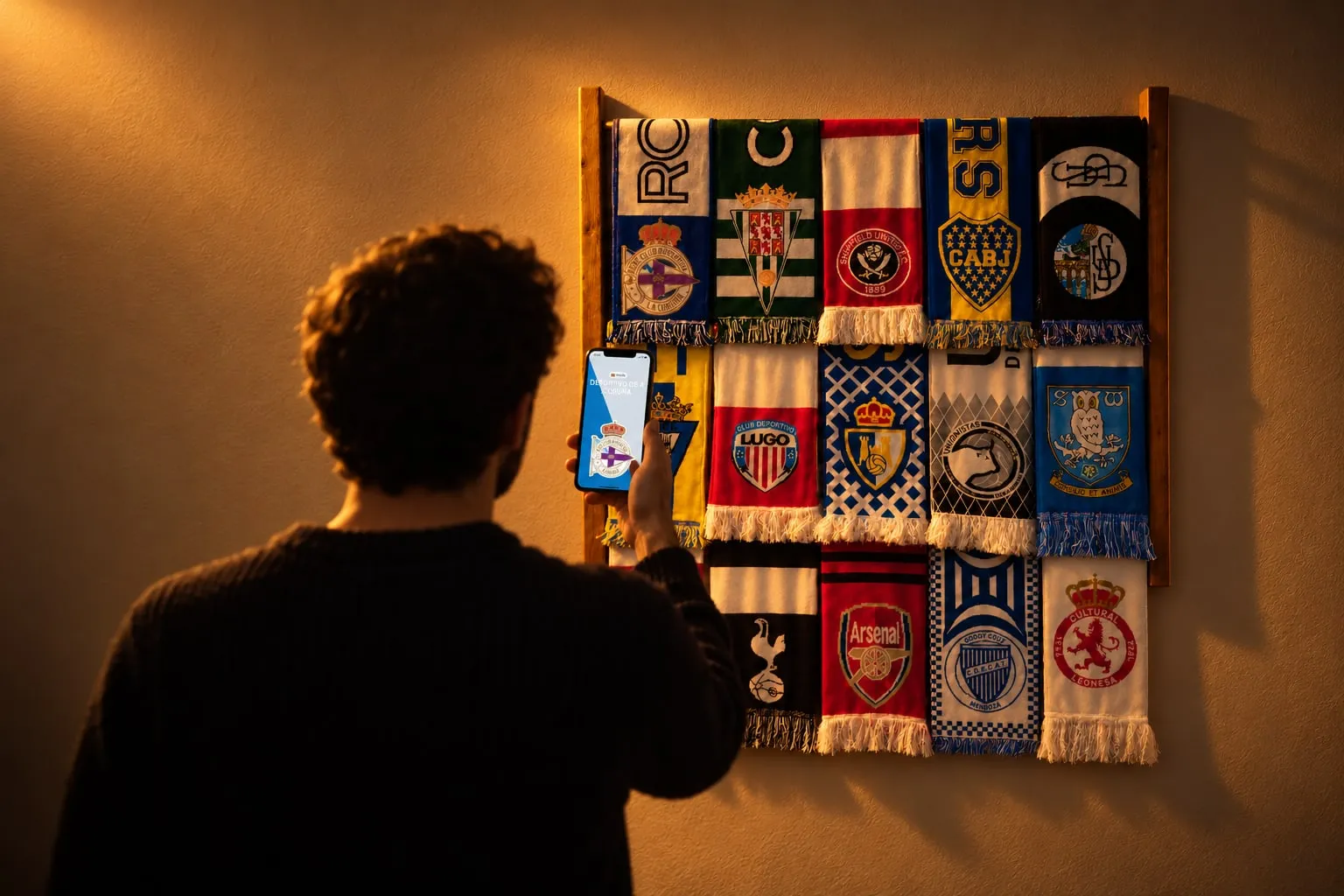 Bufandopia, the web museum of my football scarves